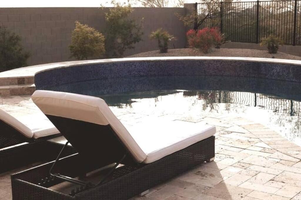 Phoenix Home With Heated Pool, Desert Views & Hot Tub Anthem Eksteriør billede