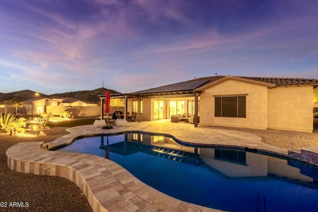 Phoenix Home With Heated Pool, Desert Views & Hot Tub Anthem Eksteriør billede